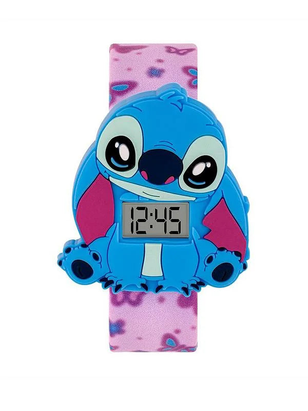 Stitch Digital Watch Pink Slapband - TOYBOX Toy Shop