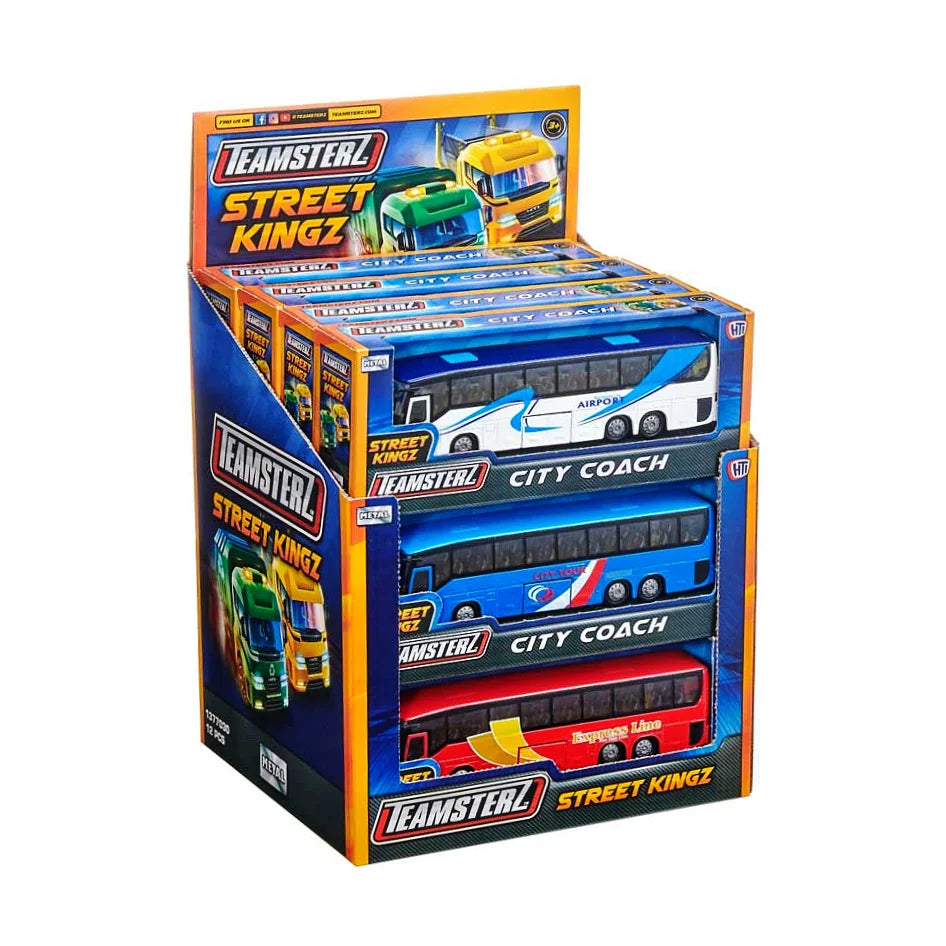 Teamsterz Street Kingz City Die Cast Coach Assorted TOYBOX
