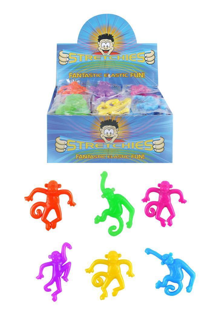 Stretchy Stretch Monkeys 6.5cm - Assortment - TOYBOX Toy Shop