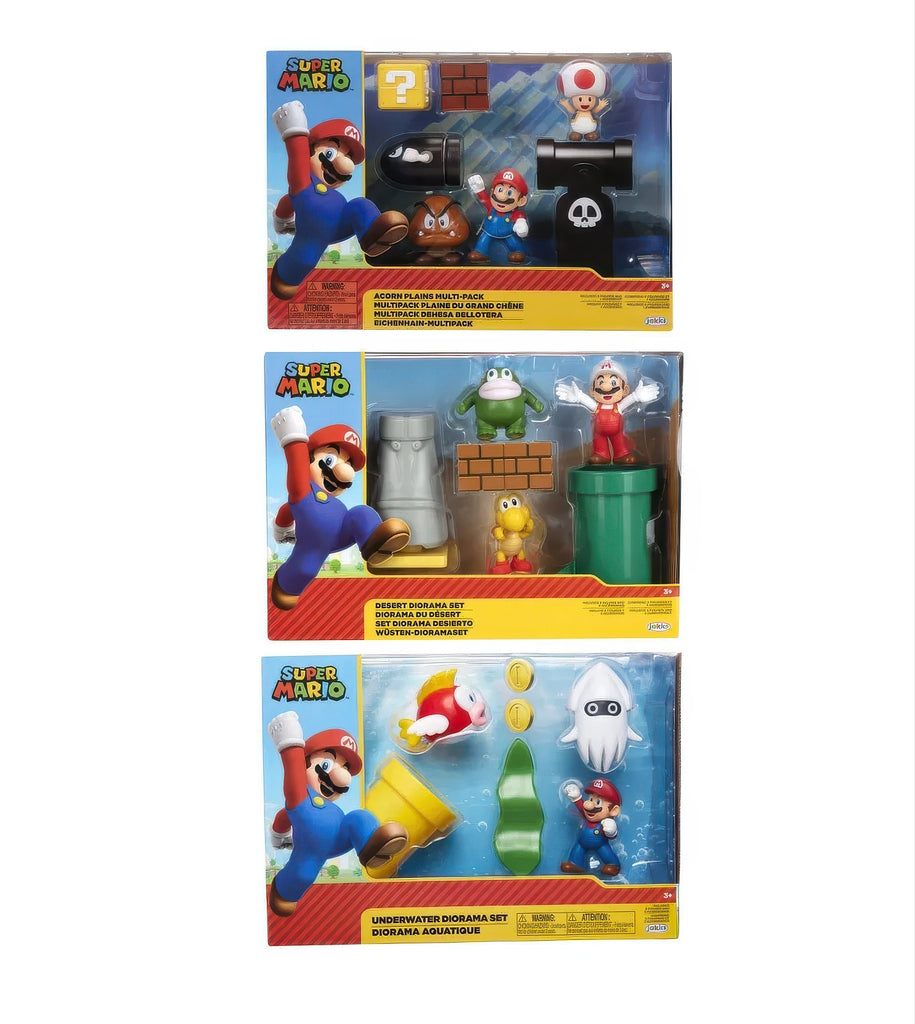 Super Mario Assorted Figure Set