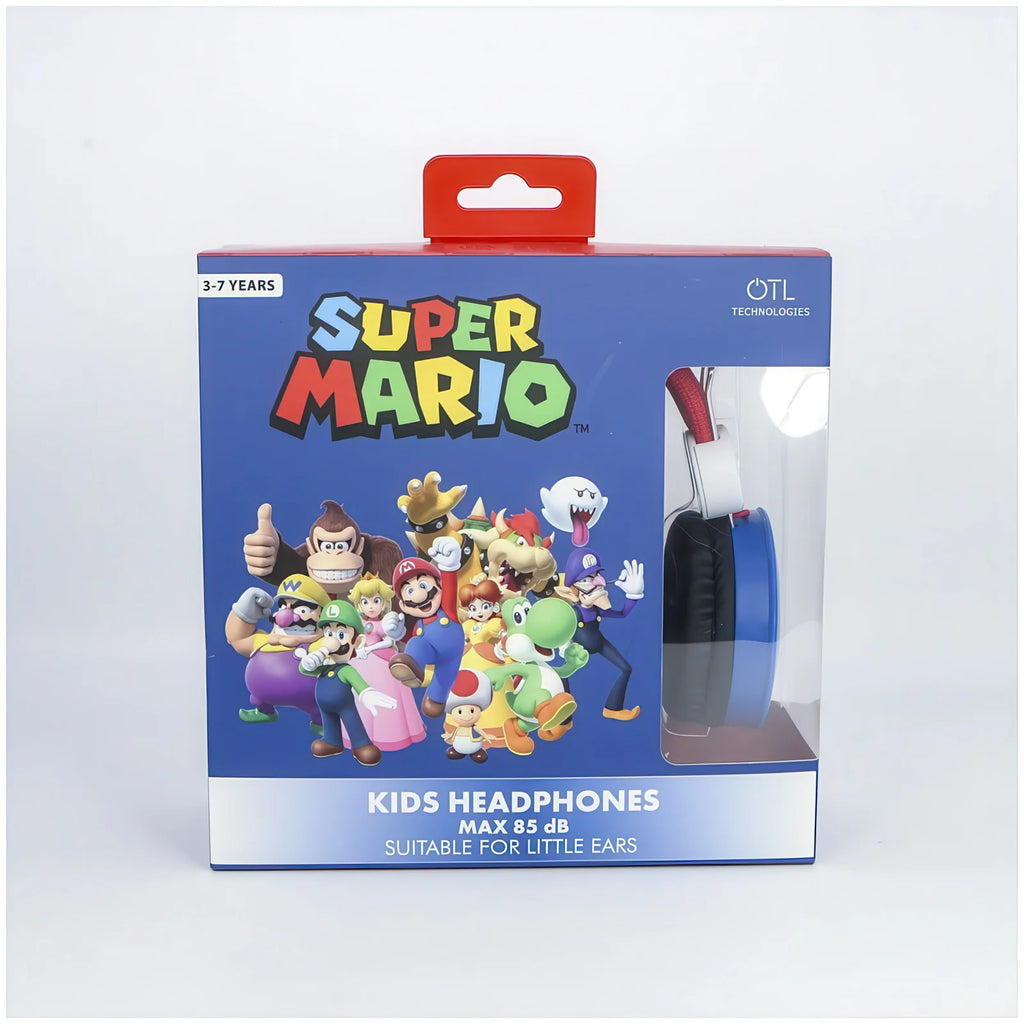 SUPER MARIO Bros Core Kids Headphones - TOYBOX Toy Shop