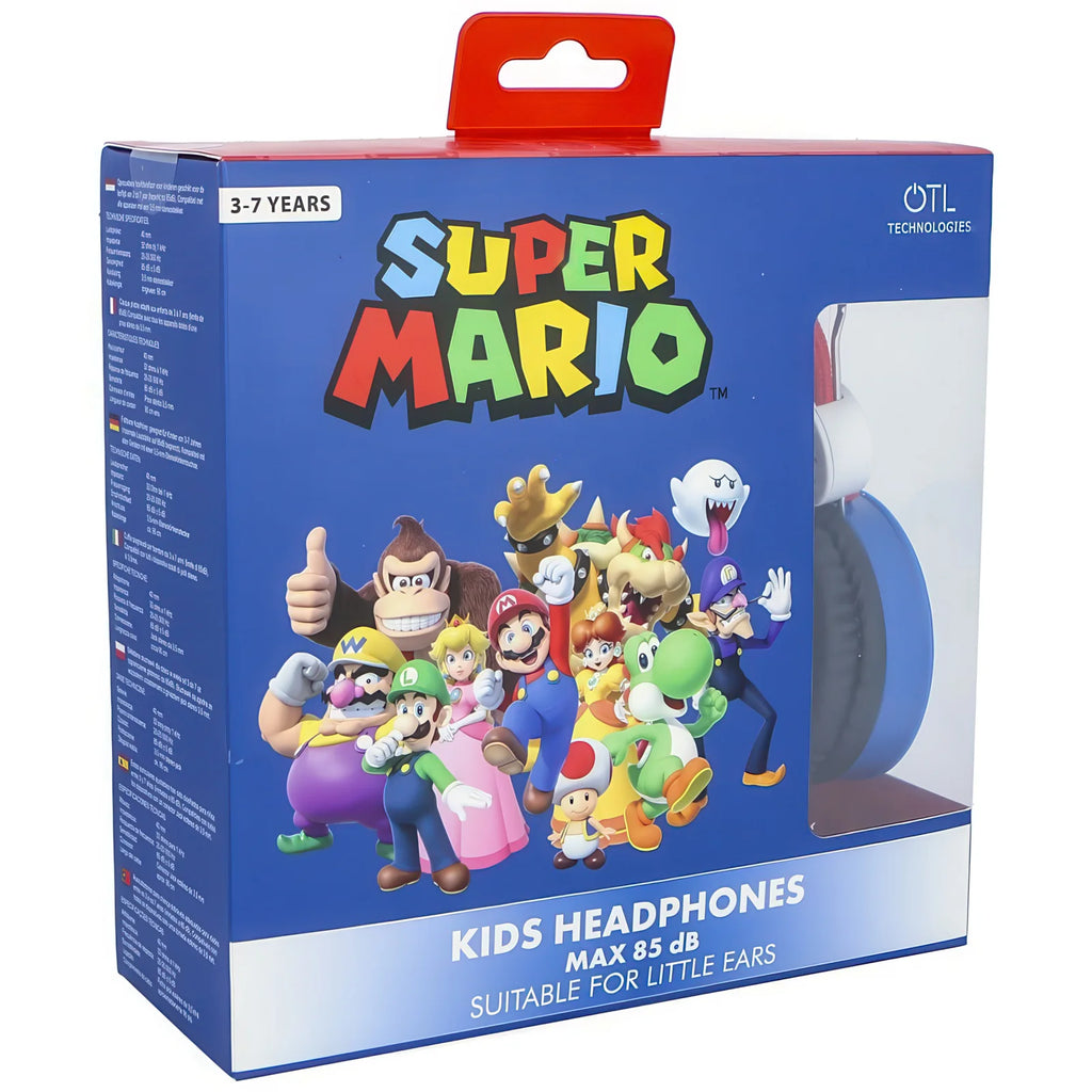 SUPER MARIO Bros Core Kids Headphones - TOYBOX Toy Shop