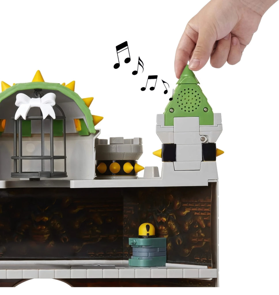 Super Mario Bros Deluxe Bowser's Castle Playset - TOYBOX Toy Shop