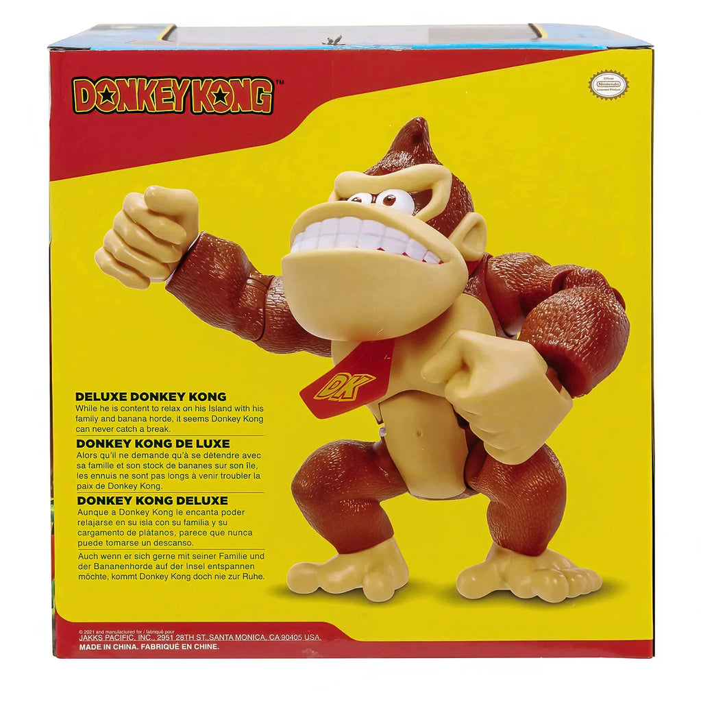 Super Mario Bros Deluxe Donkey Kong Figure - TOYBOX Toy Shop