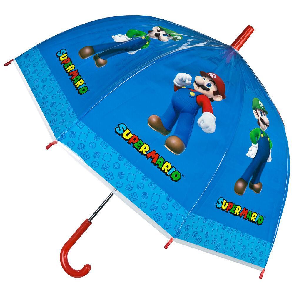 Super Mario Bros Manual Umbrella 45cm - TOYBOX Toy Shop