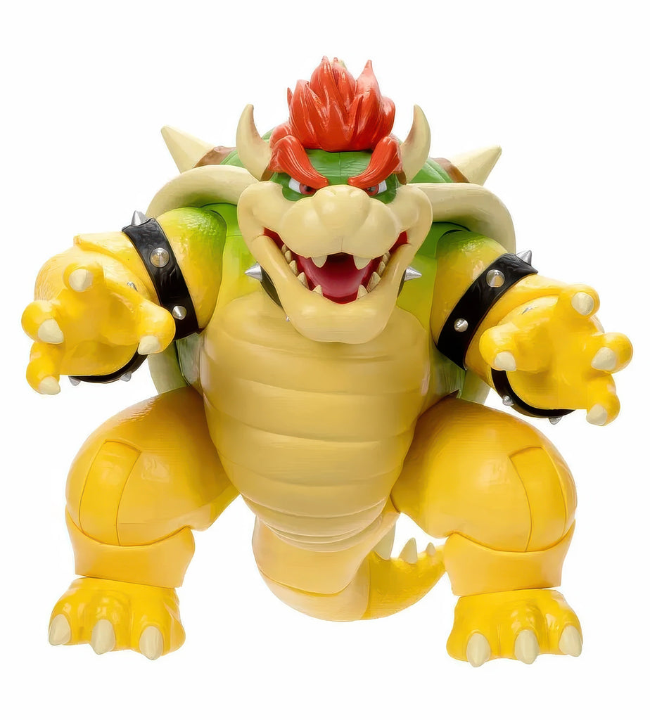 Super Mario Bros Movie Bowser Fire Breathing Action Figure 17.5cm