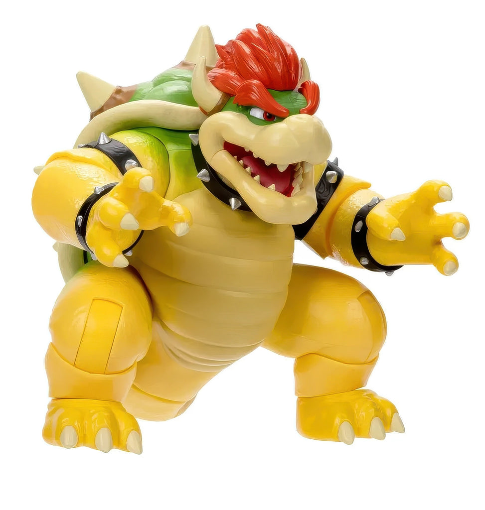 Super Mario Bros Movie Bowser Fire Breathing Action Figure 17.5cm