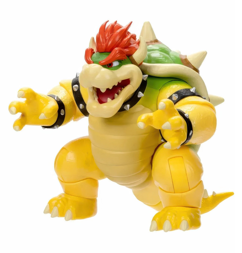 Super Mario Bros Movie Bowser Fire Breathing Action Figure 17.5cm