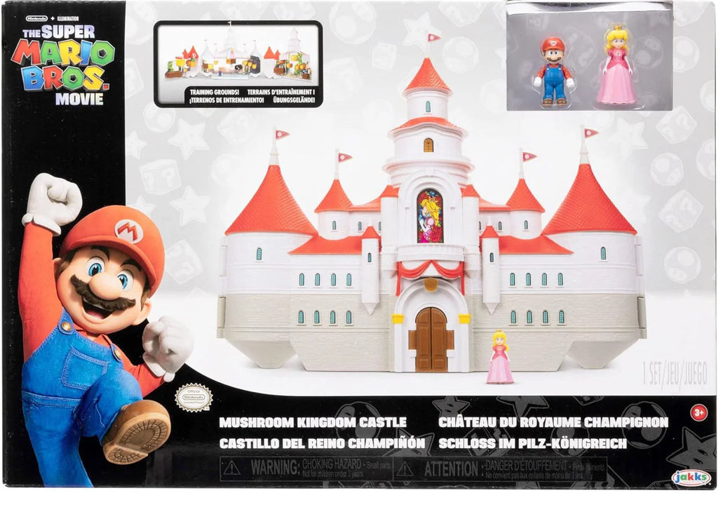 Super Mario Bros. The Movie Mushroom Kingdom Castle Playset - TOYBOX Toy Shop