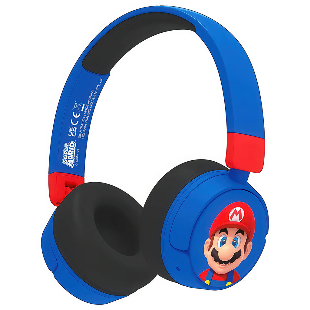 Super Mario Bros Wireless Kids Headphones - TOYBOX Toy Shop