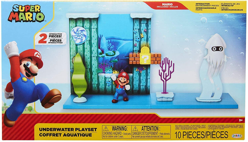Super Mario JPA40018 Underwater Playset - TOYBOX
