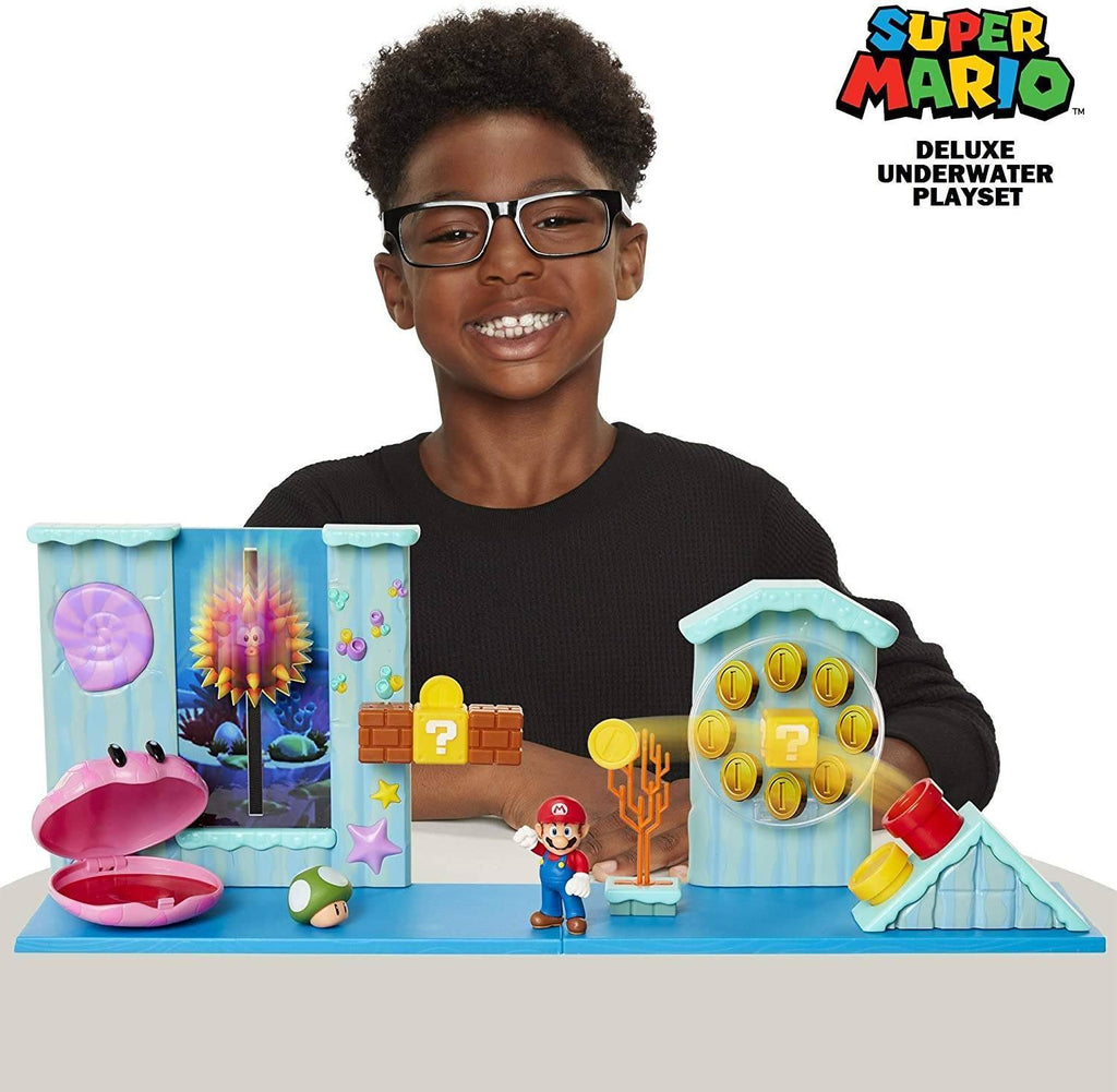 Super Mario JPA40025 Deluxe Underwater Playset - TOYBOX Toy Shop
