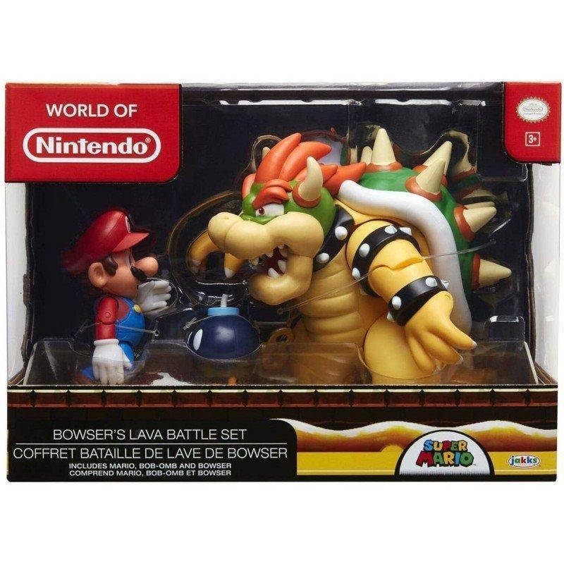 Super Mario JPA64512 Bowsers Lava Battle Playset - TOYBOX Toy Shop