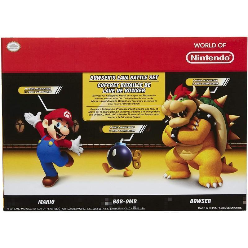 Super Mario JPA64512 Bowsers Lava Battle Playset - TOYBOX Toy Shop