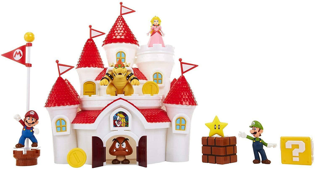 Super Mario JPA70843 Deluxe Mushroom Kingdom Castle Playset - TOYBOX Toy Shop