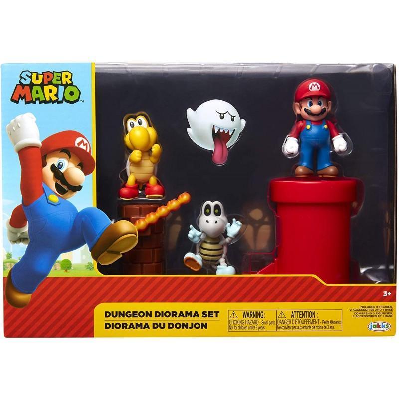 Super Mario JPA85989 Dungeon Diorama Playset - TOYBOX