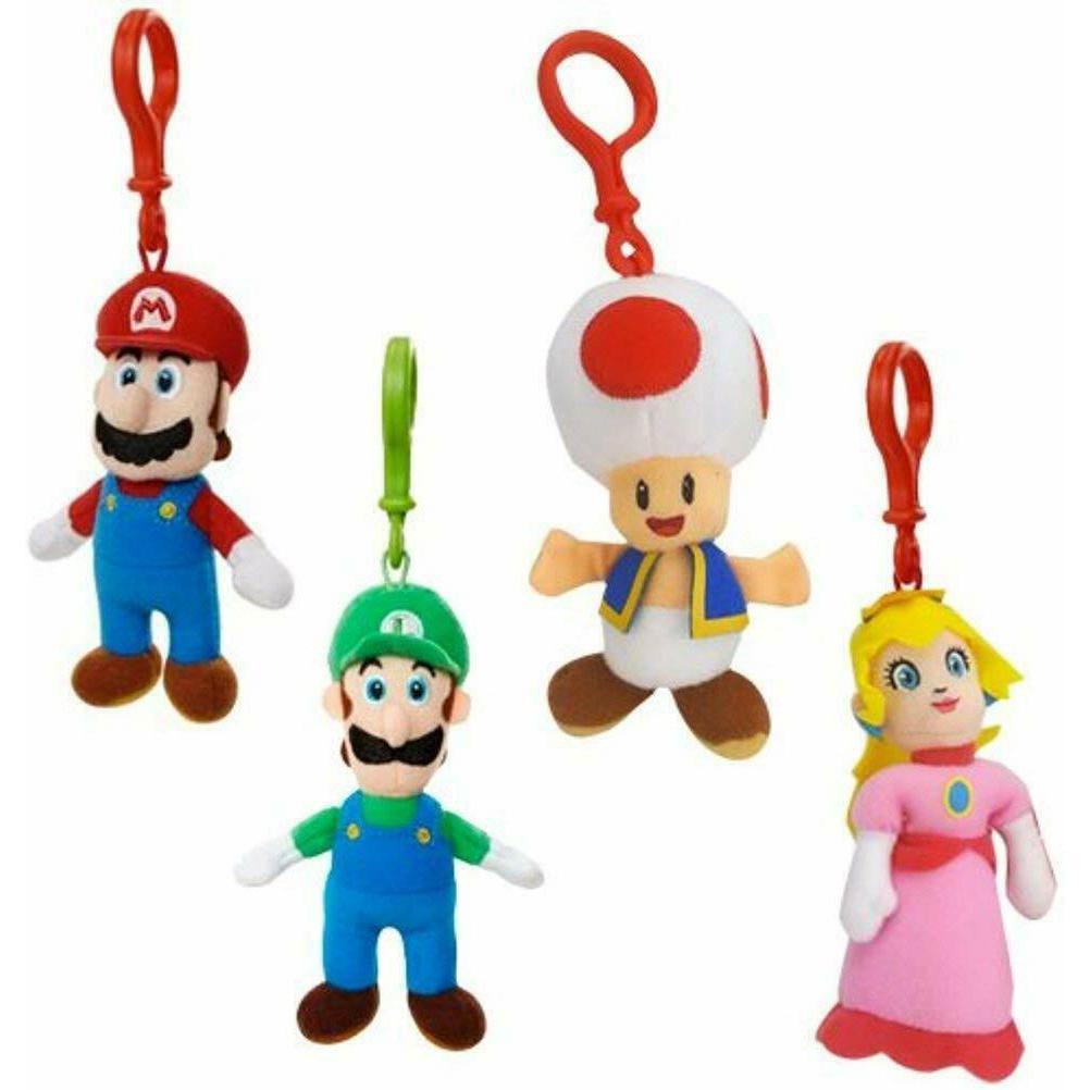 Super Mario Plush Keychain - Assortment - TOYBOX Toy Shop