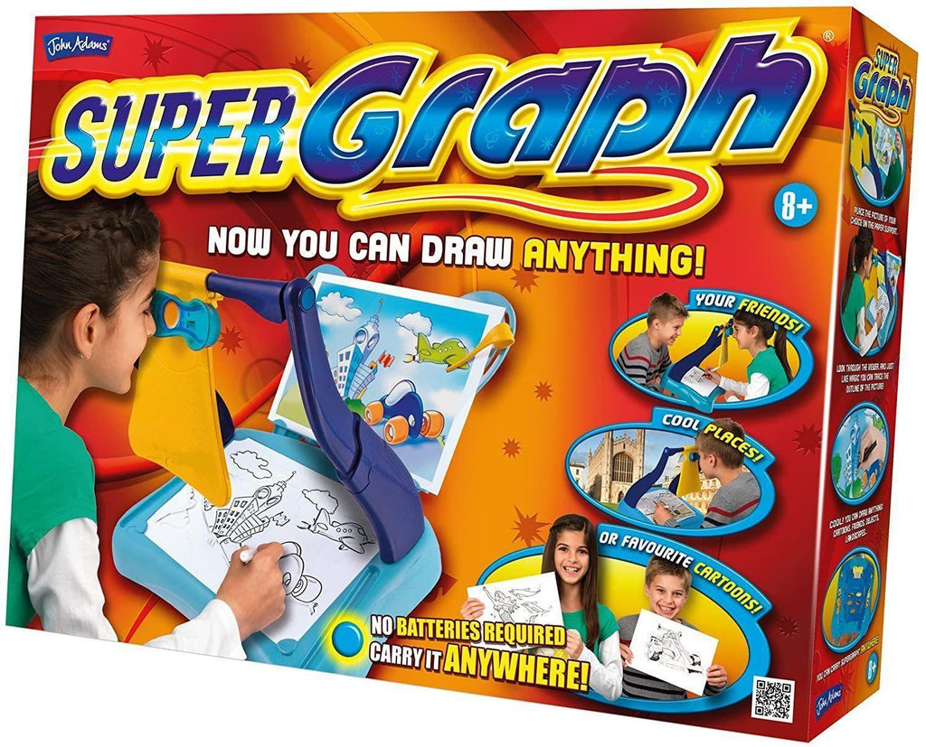 SuperGraph Drawing Station from John Adams - TOYBOX Toy Shop