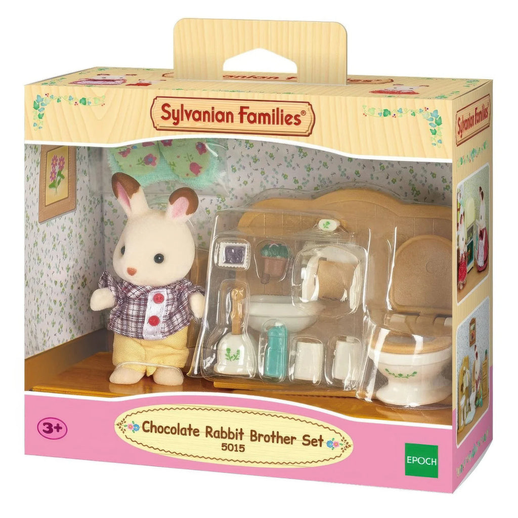 Sylvanian Families Chocolate Rabbit Brother Set - TOYBOX Toy Shop