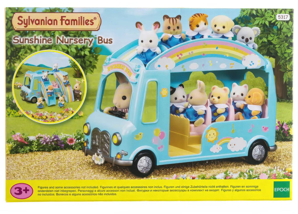 Sylvanian Families Sunshine Nursery Bus - TOYBOX Toy Shop