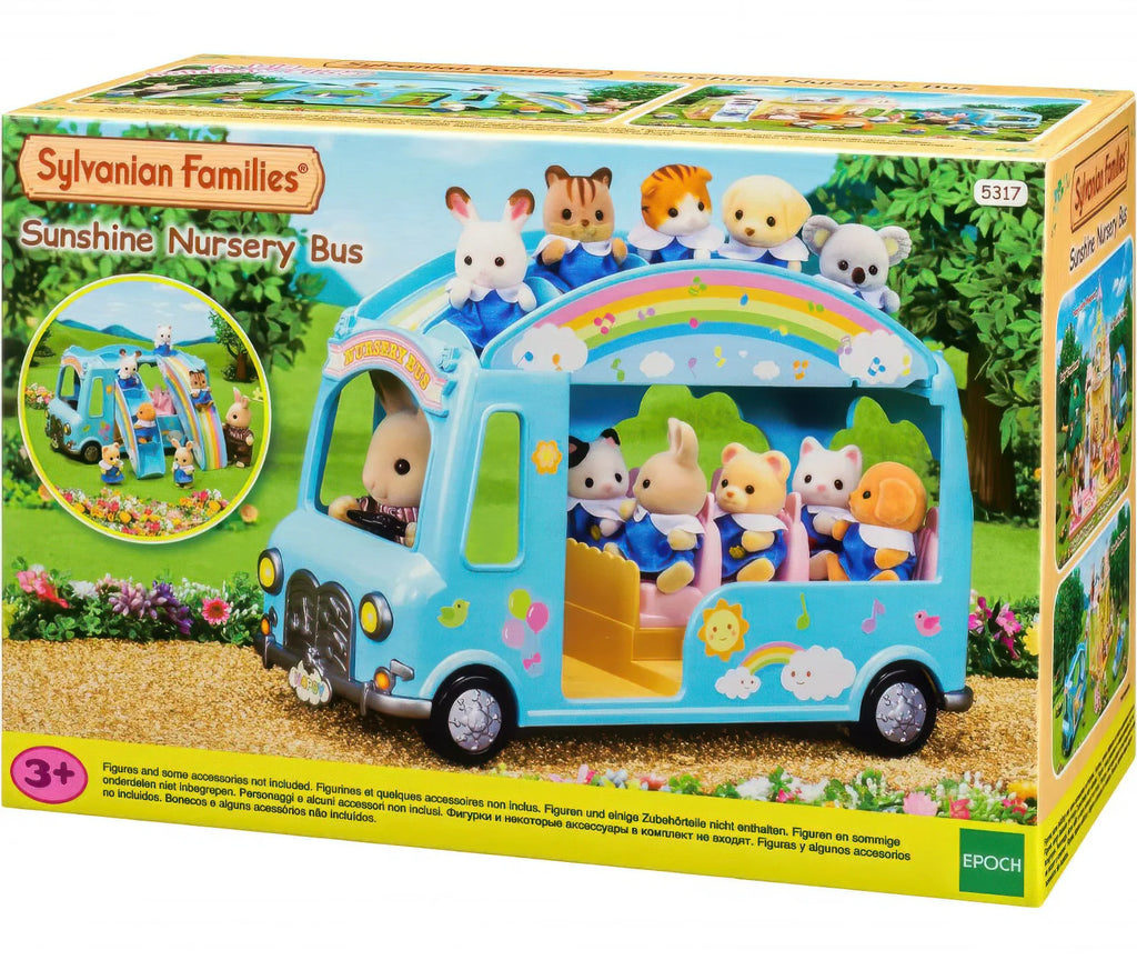 Sylvanian Families Sunshine Nursery Bus - TOYBOX Toy Shop