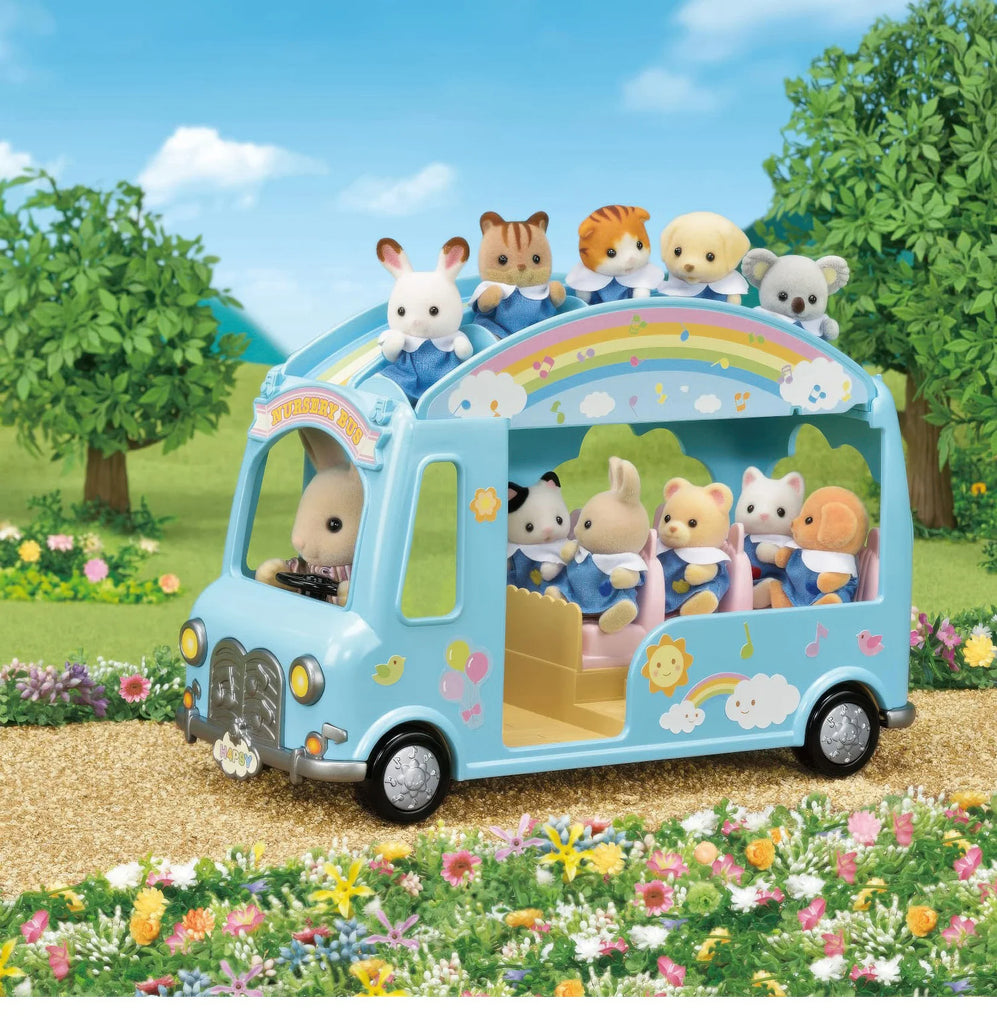 Sylvanian Families Sunshine Nursery Bus - TOYBOX Toy Shop