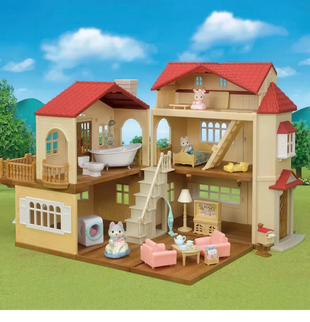 Sylvanian Families Red Roof Country Home Gift Set - Secret Attic Playroom