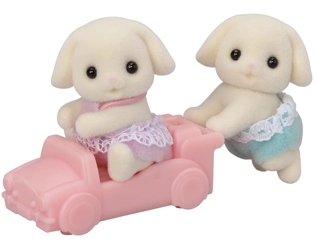 Sylvanian Families Flora Rabbit Twins - TOYBOX Toy Shop