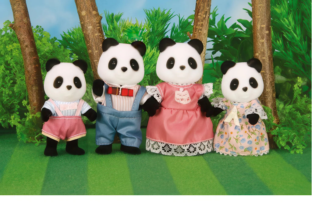 Sylvanian Families Panda Family - TOYBOX Toy Shop