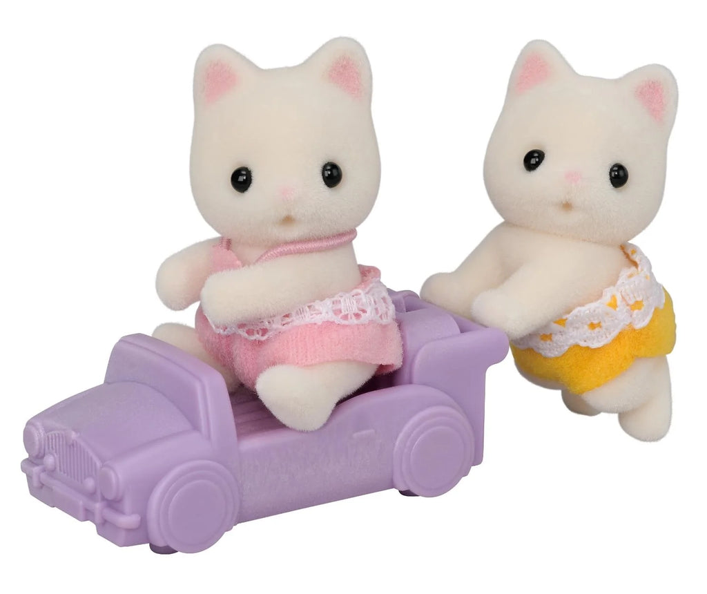 Sylvanian Families Flora Cat Twins - TOYBOX Toy Shop