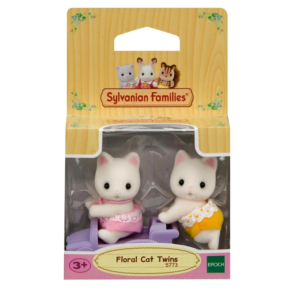 Sylvanian Families Flora Cat Twins - TOYBOX Toy Shop