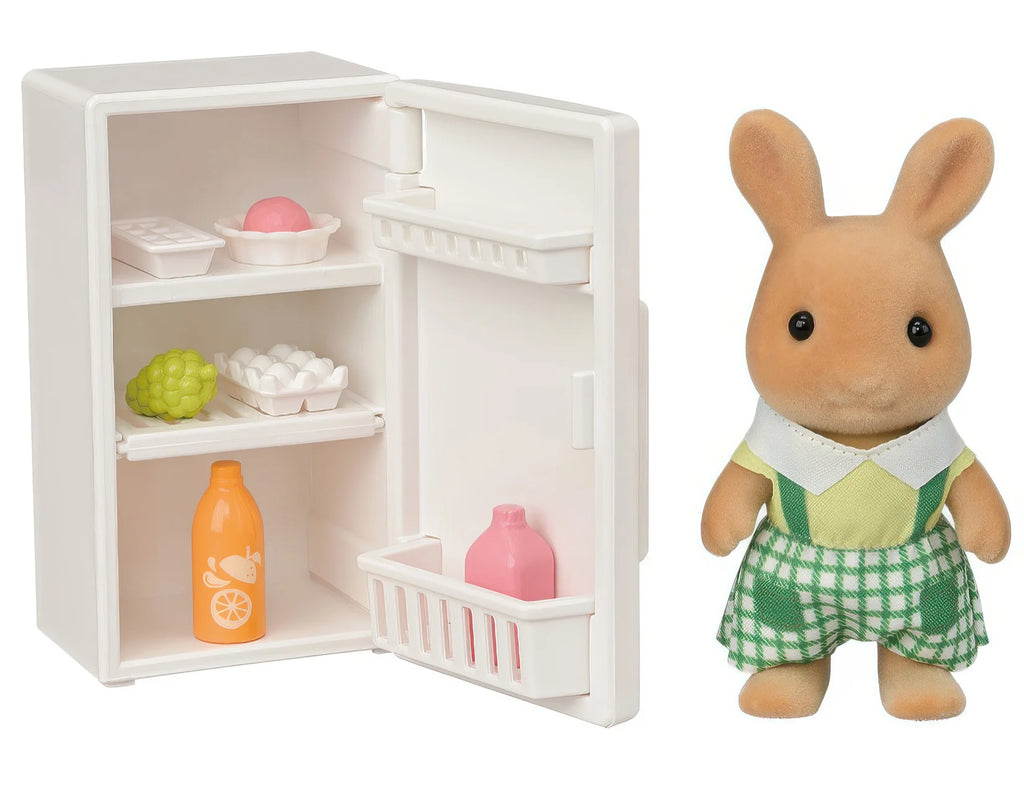 Sylvanian Families Sunny Rabbit Boy's Refrigerator Set - TOYBOX Toy Shop