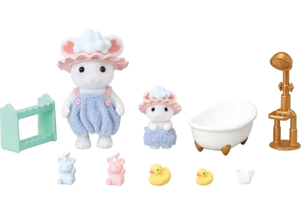 Sylvanian Families – Bath Time Bubble Siblings Set