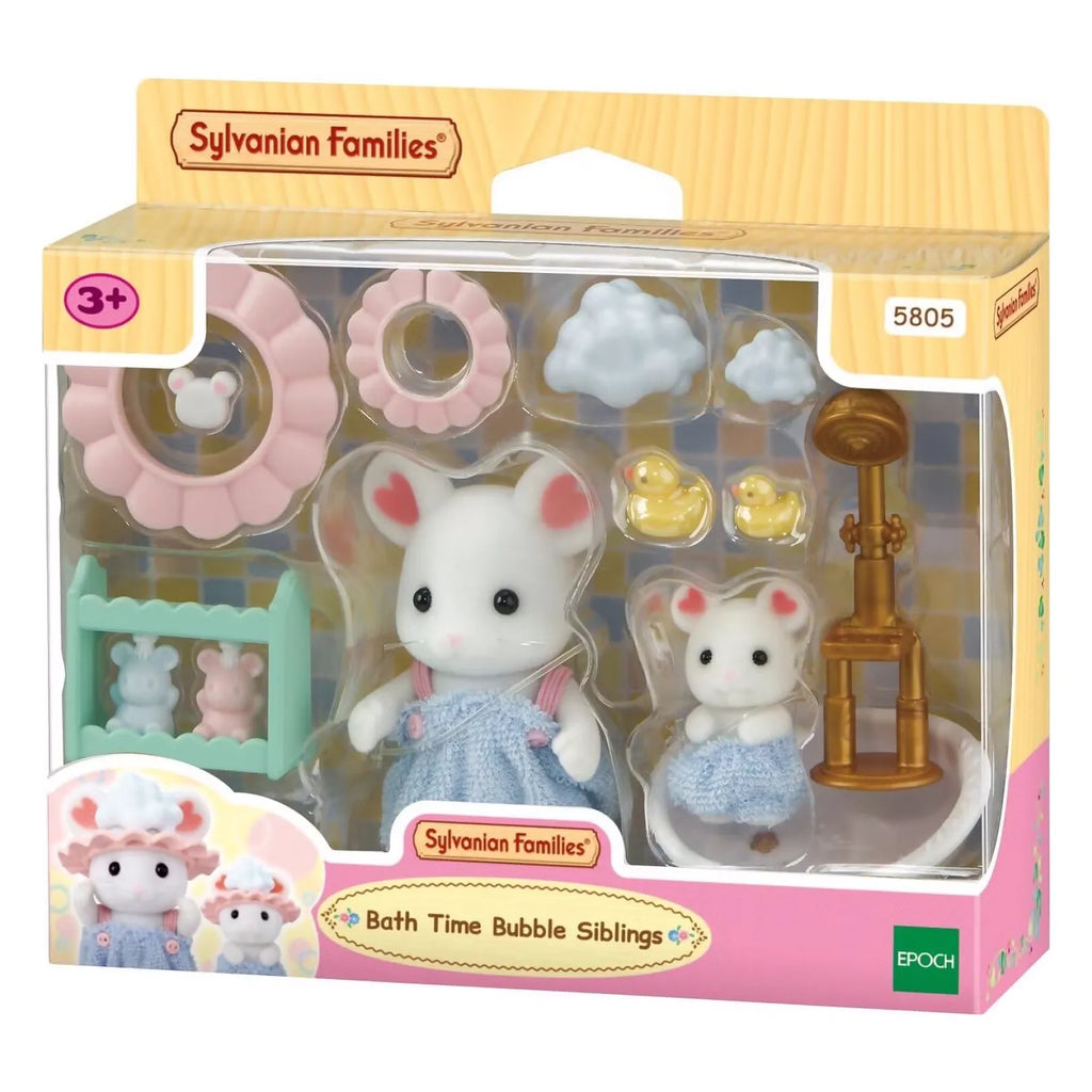 Sylvanian Families – Bath Time Bubble Siblings Set