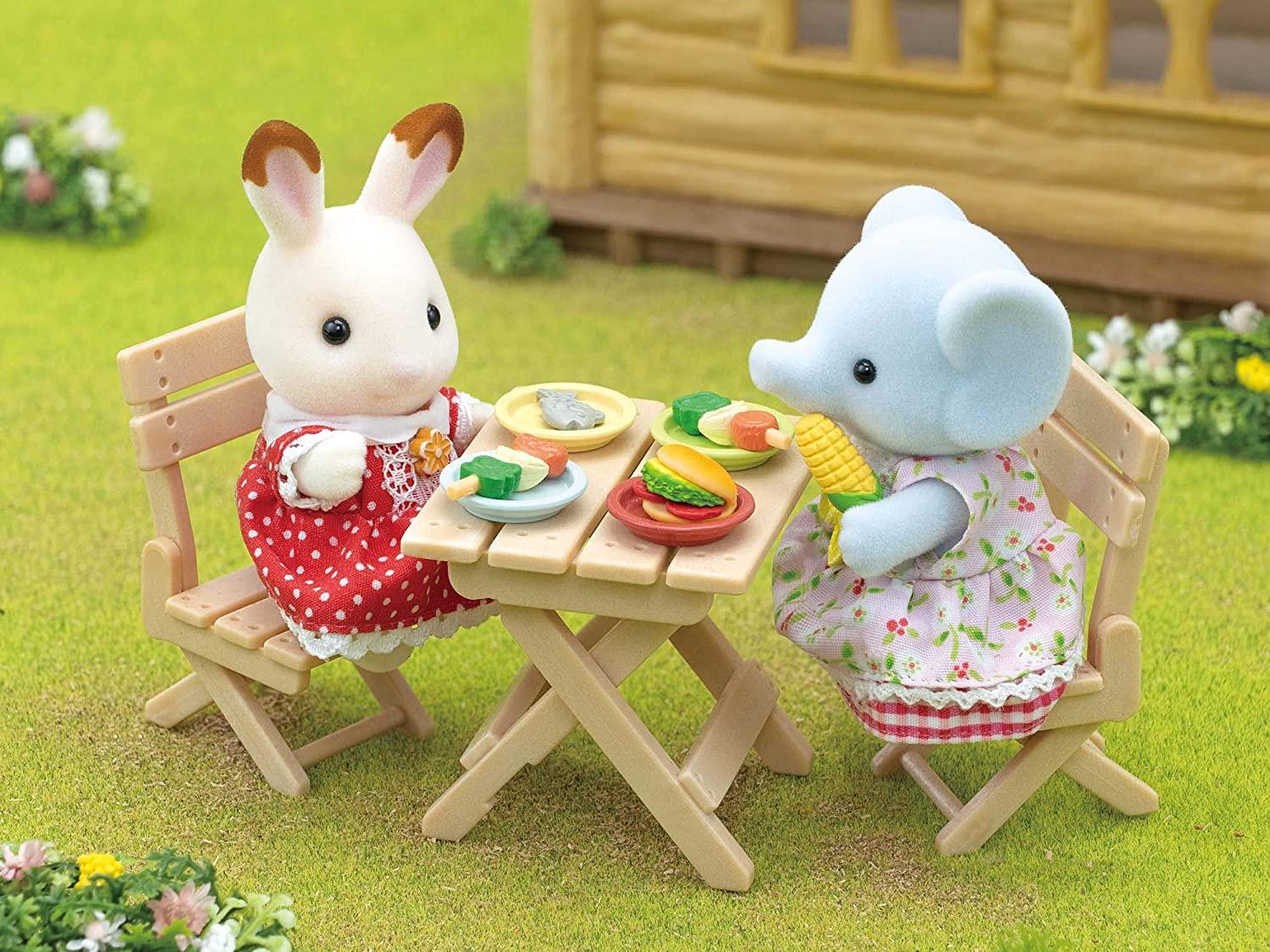 Sylvanian Families BBQ Picnic Set Elephant Girl – TOYBOX