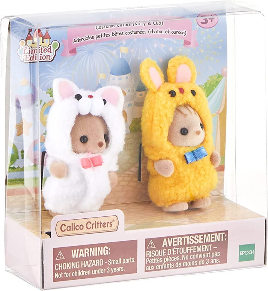 Sylvanian Families Costume Cuties - Kitty & Cub - TOYBOX Toy Shop