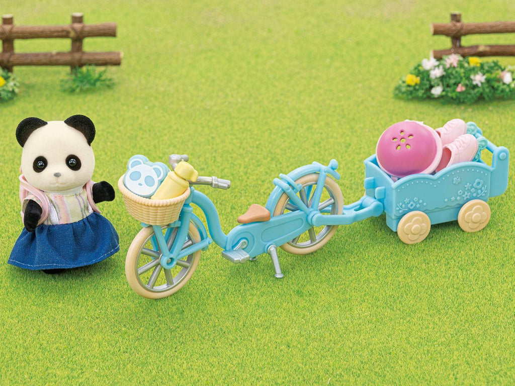 Sylvanian Families Cycle & Skate Set - Panda Girl - TOYBOX Toy Shop