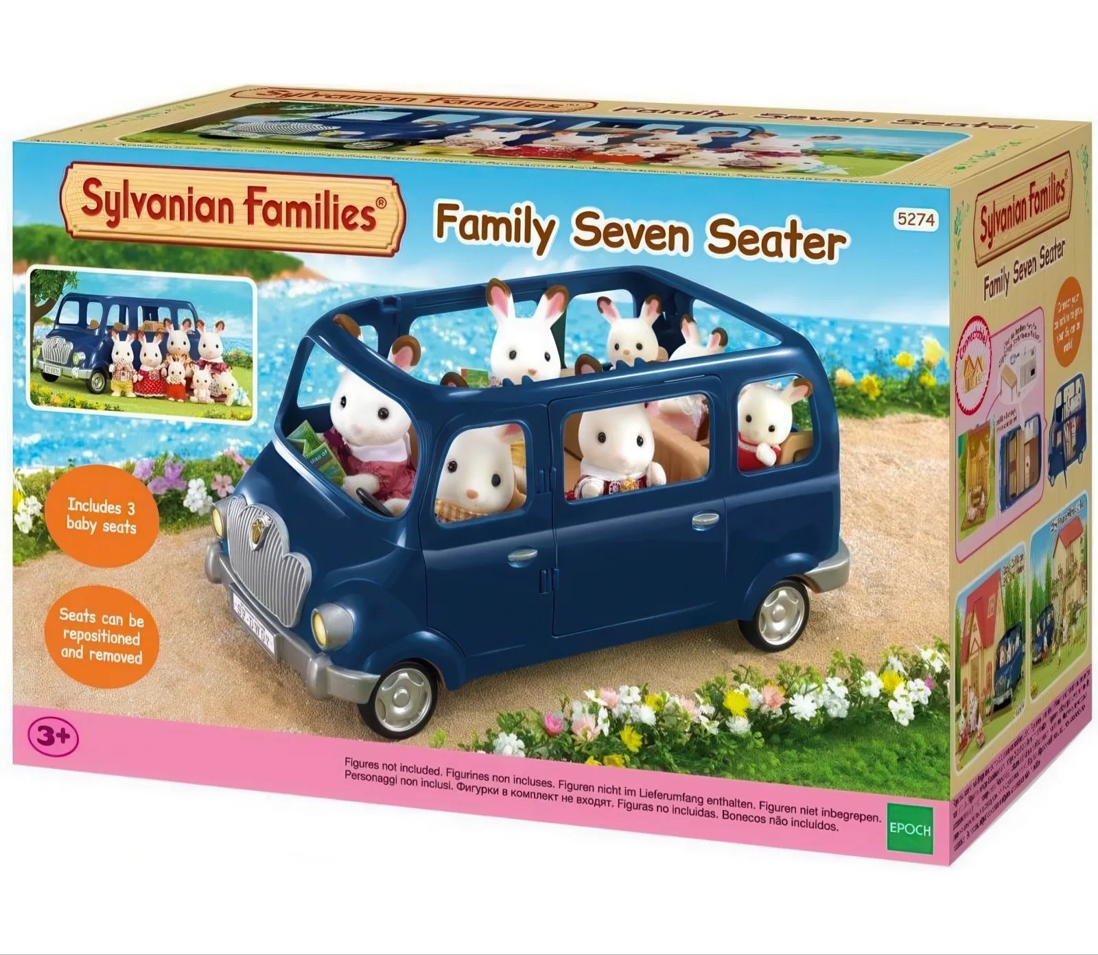 Sylvanian Families Family Seven Seater Minivan 5274 – TOYBOX