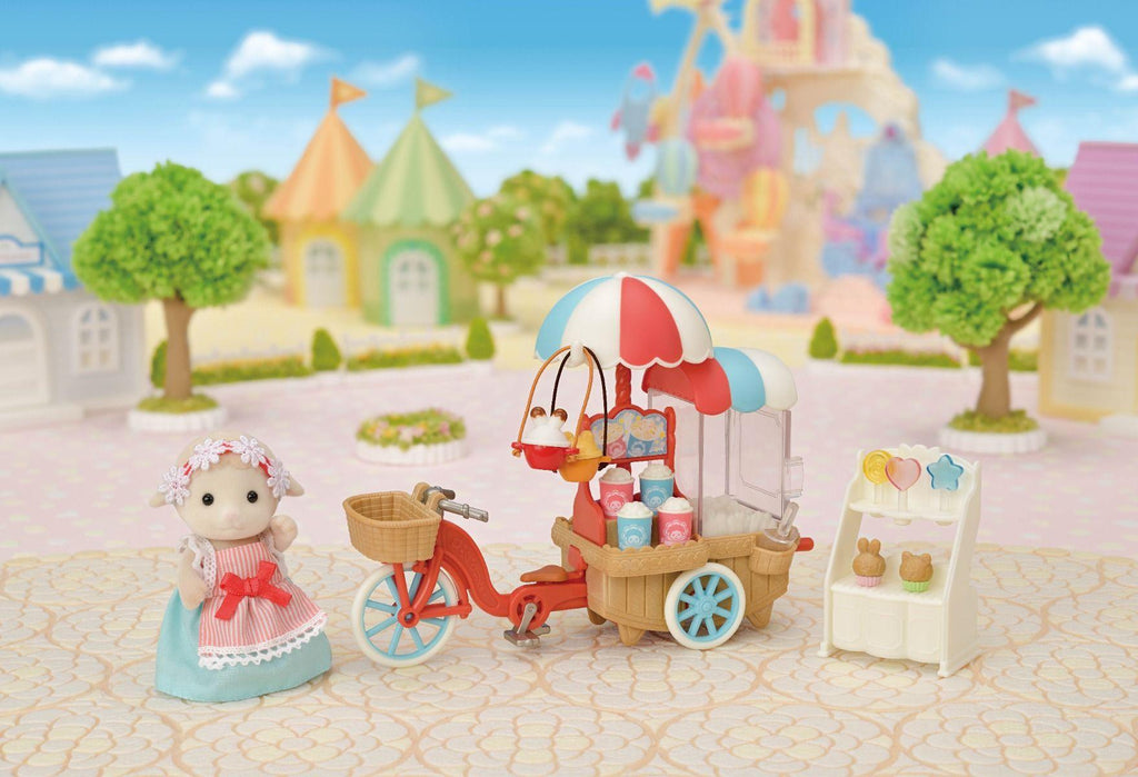 Sylvanian Families Popcorn Delivery Trike Playset - TOYBOX Toy Shop