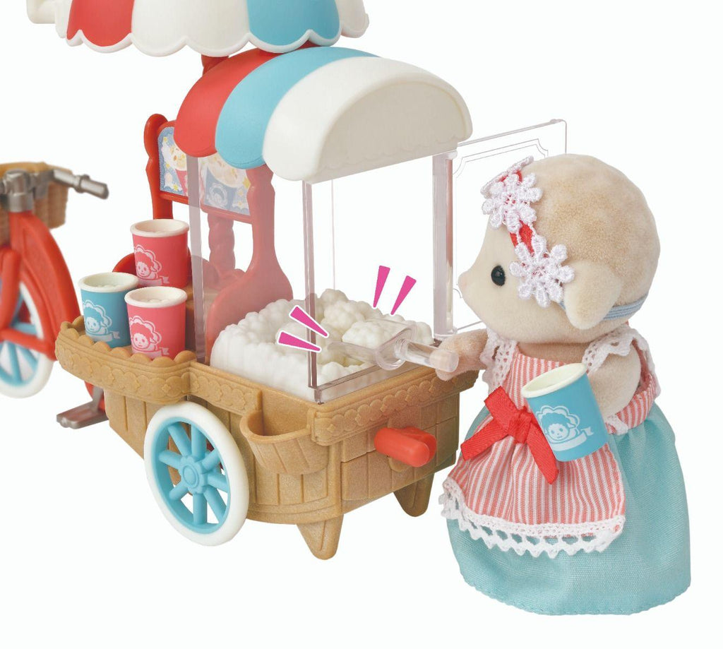 Sylvanian Families Popcorn Delivery Trike Playset - TOYBOX Toy Shop