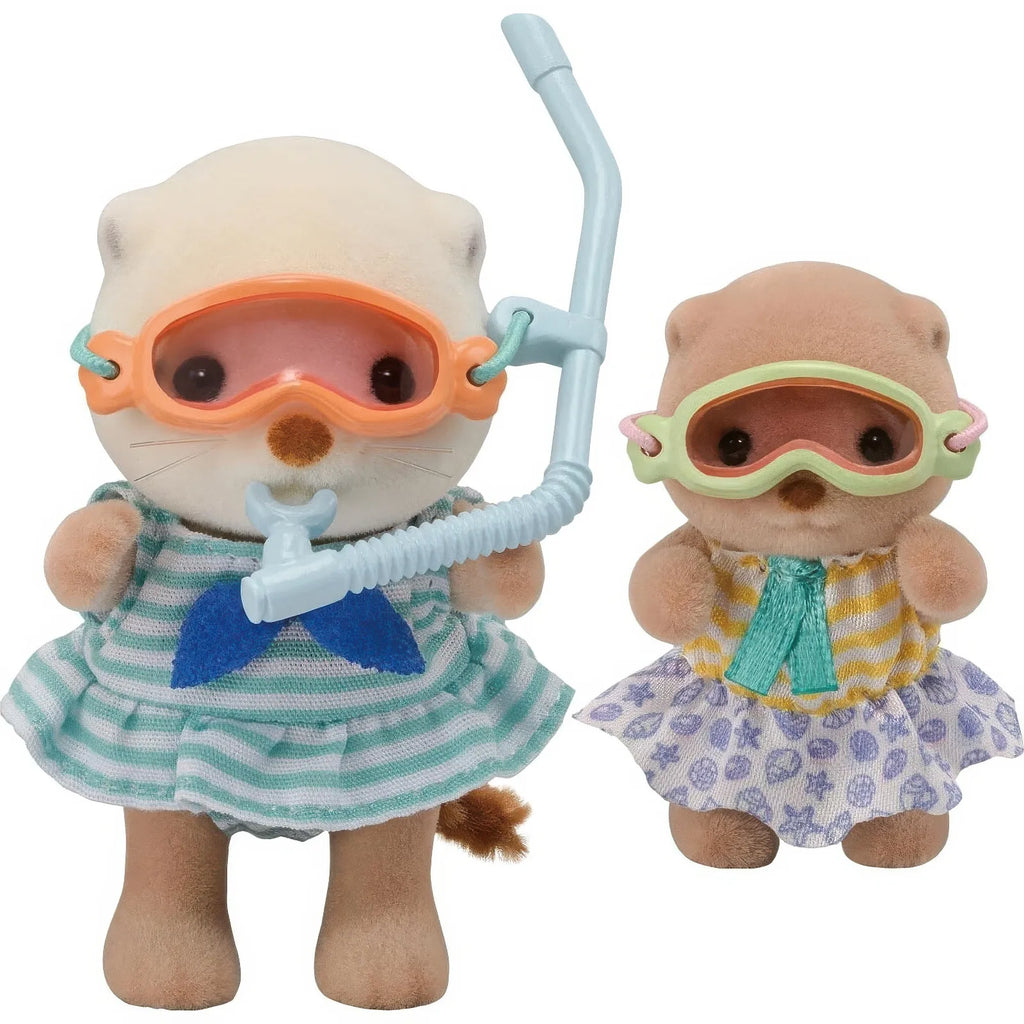 Sylvanian Families Sea Otter Sisters Splashy Snorkel Set