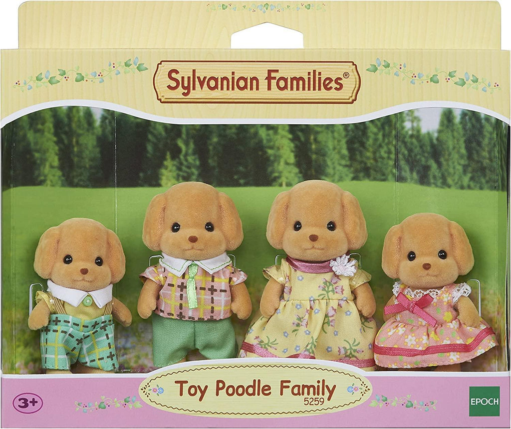 Sylvanian Families Toy Poodle Family - TOYBOX Toy Shop
