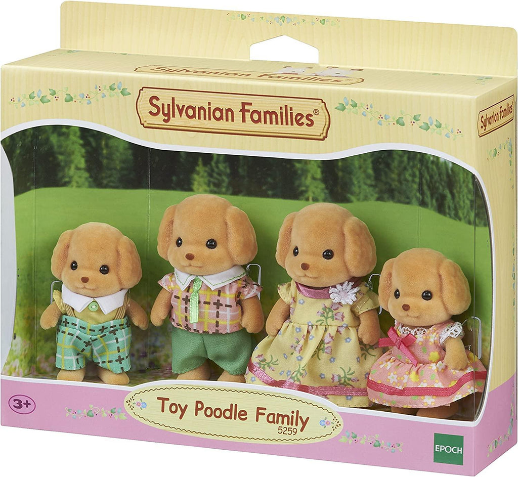 Sylvanian Families Toy Poodle Family - TOYBOX Toy Shop