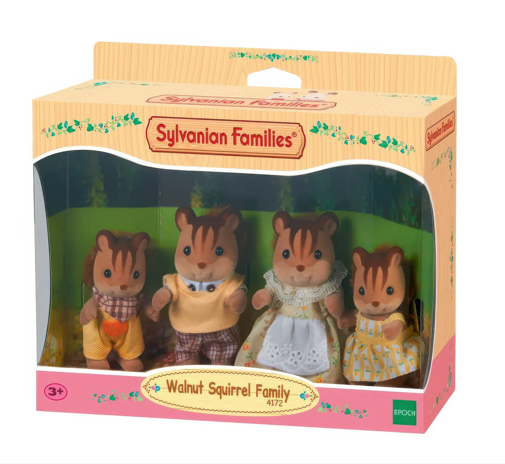 Sylvanian Families Walnut Squirrel Family