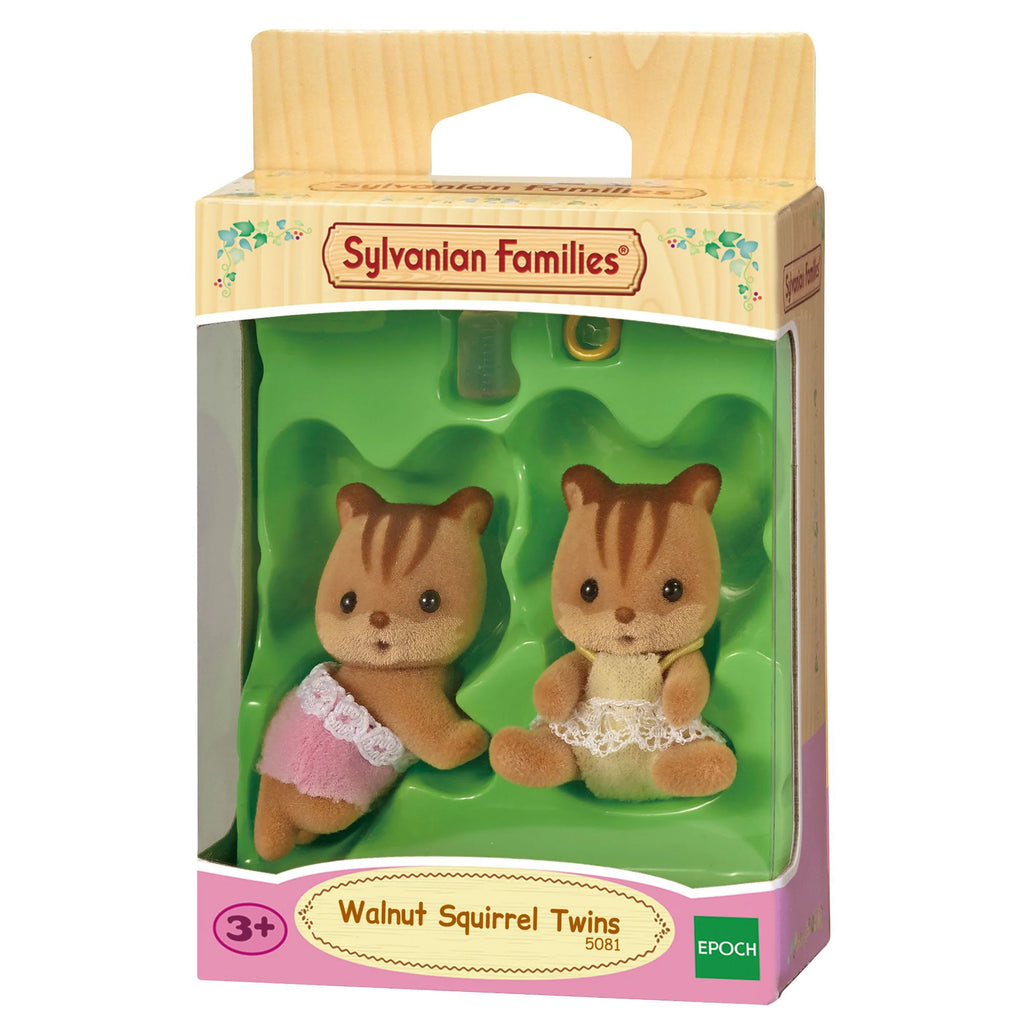 Sylvanian Families Walnut Squirrel Twins - TOYBOX Toy Shop