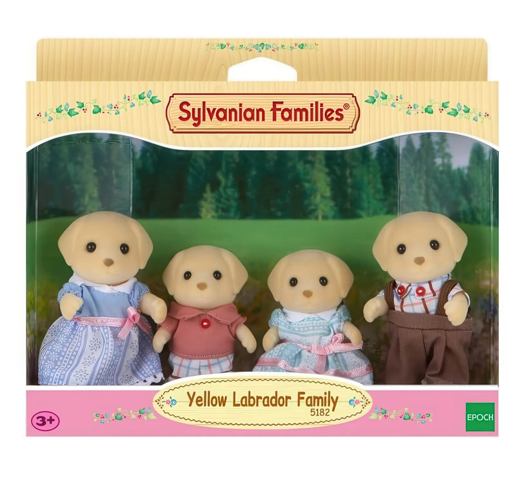 Sylvanian Families Yellow Labrador Family