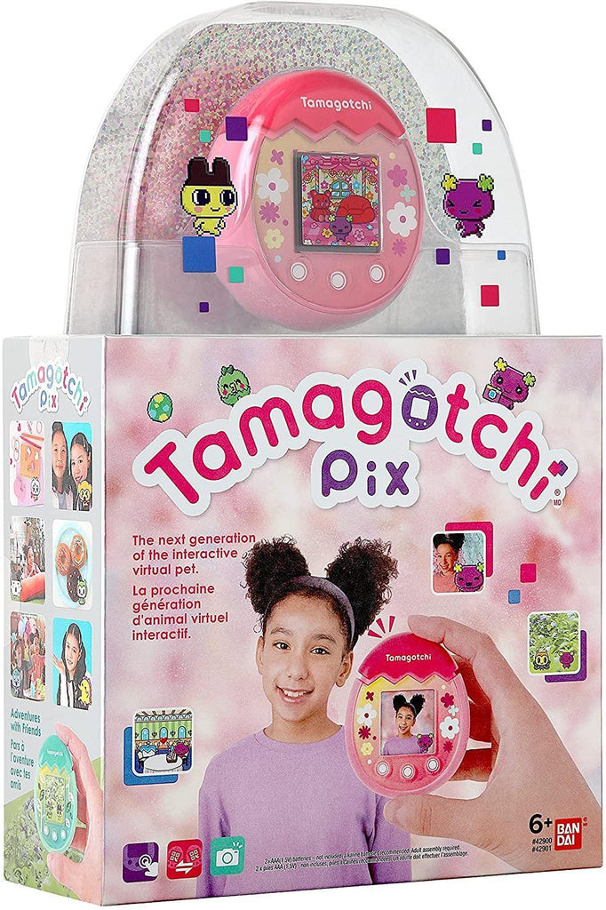 Tamagotchi Next Generation Pix - Pink - TOYBOX Toy Shop