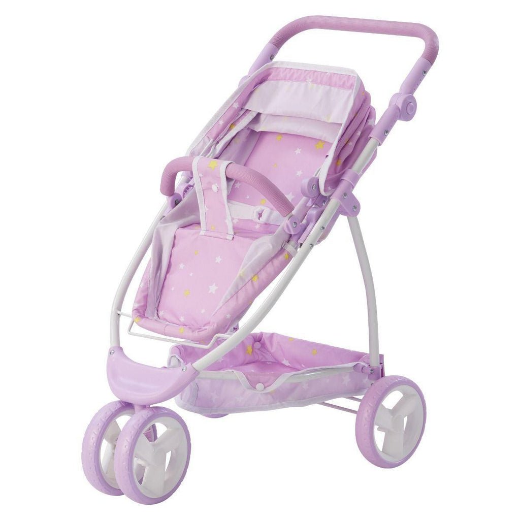Teamson USA Olivia’s Little World 2-In-1 Multi-Positional Kids Baby Doll Pram - TOYBOX Toy Shop