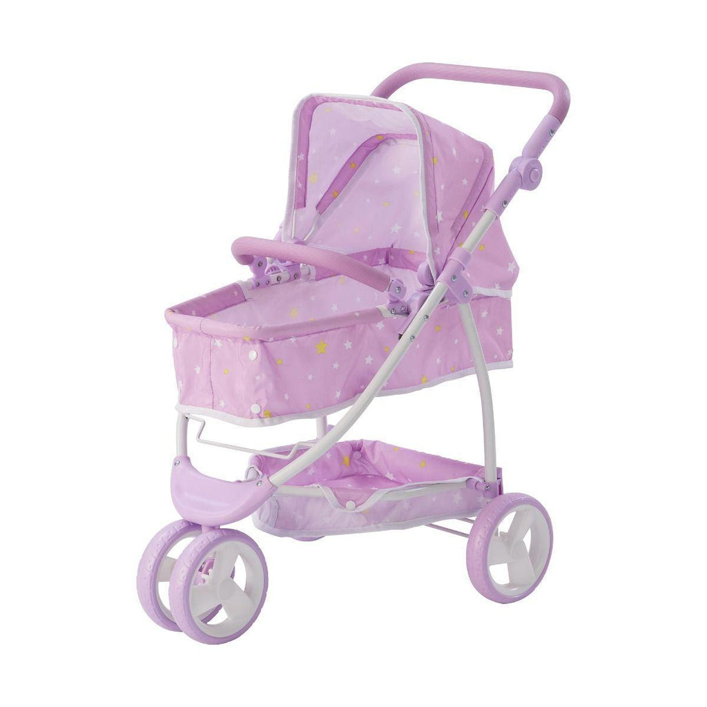 Teamson USA Olivia’s Little World 2-In-1 Multi-Positional Kids Baby Doll Pram - TOYBOX Toy Shop