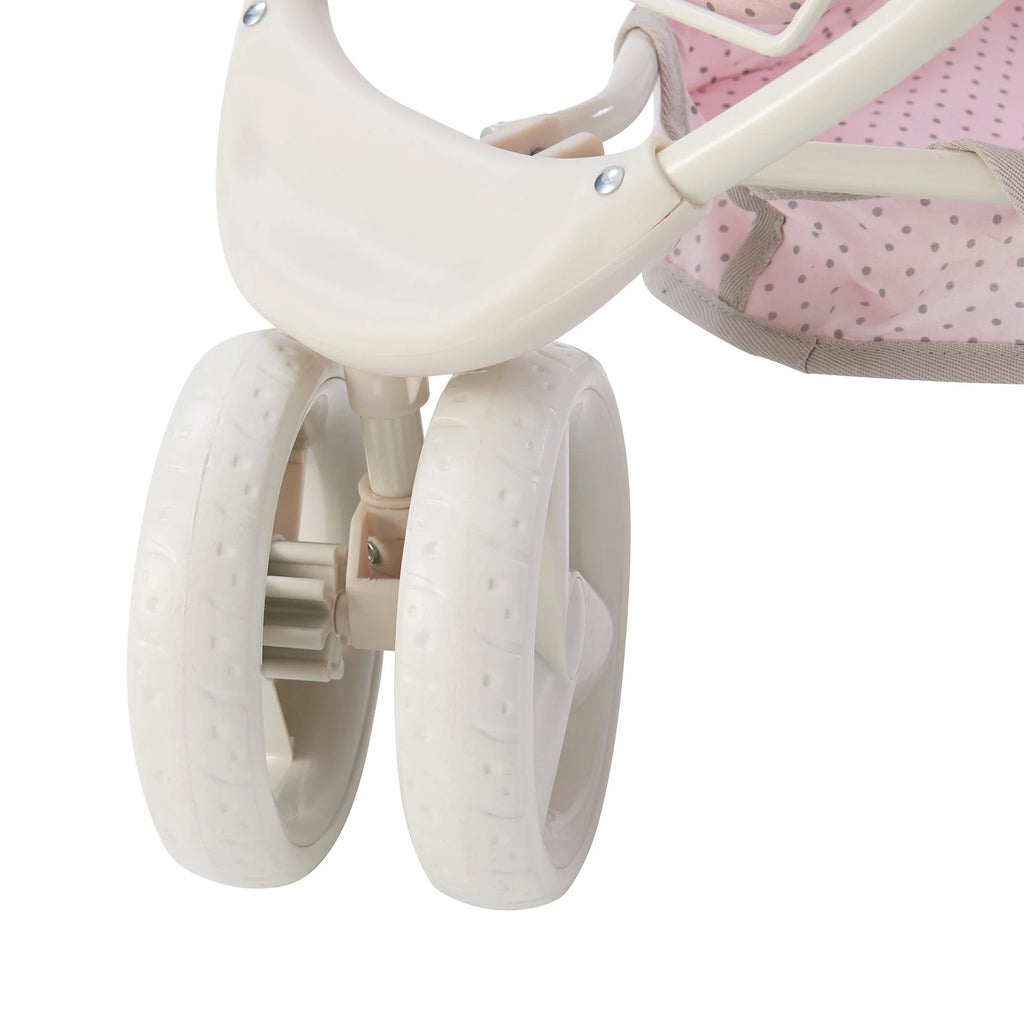 Teamson Olivia’s Little World 2-In-1 Multi-Positional Kids Baby Doll Pram - TOYBOX Toy Shop